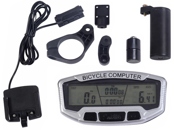 Compteur de vélo lcd étanche 28 fonctions vélo