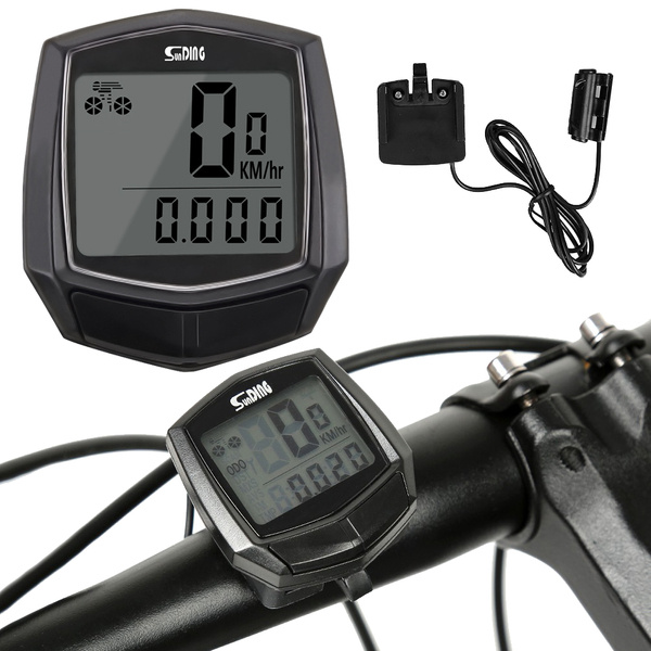 Compteur de vitesse de vélo étanche avec lcd