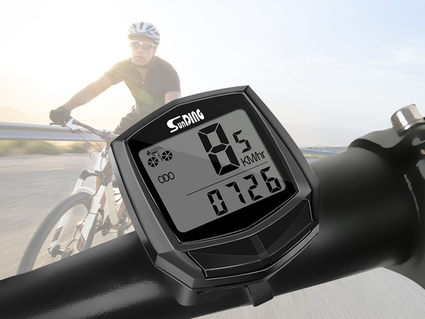 Compteur de vitesse de vélo étanche avec lcd