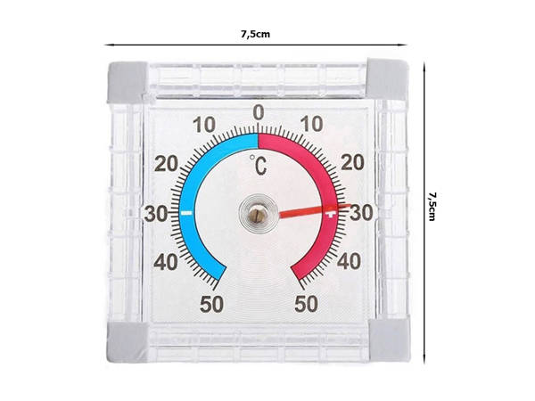 Fenêtre extérieure fenêtre thermomètre autocollant