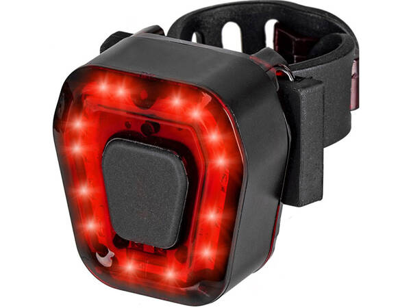 Feu arrière de vélo 14 led pour vélo feu rouge fort arrière batterie usb