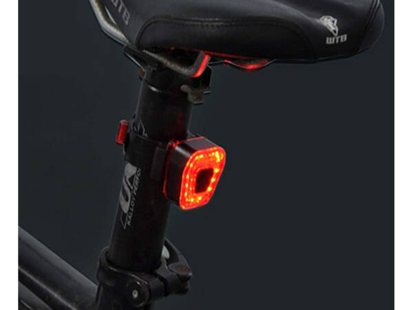 Feu arrière de vélo 14 led pour vélo feu rouge fort arrière batterie usb