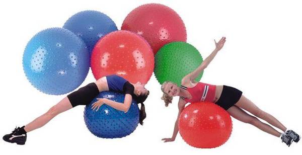 Fitness gymball 65cm pompe d'exercice