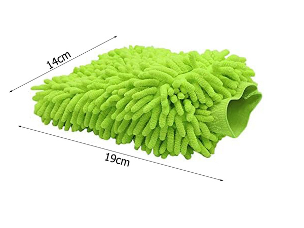 Gant en microfibre pour le nettoyage de la station de lavage à la main