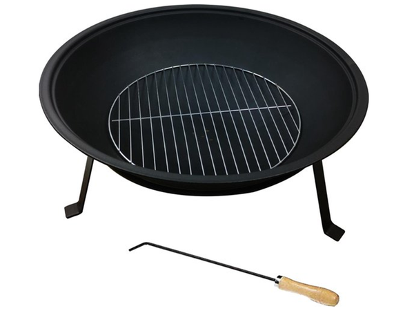 Garden hearth large poker stand grill grill fire 55 kettle