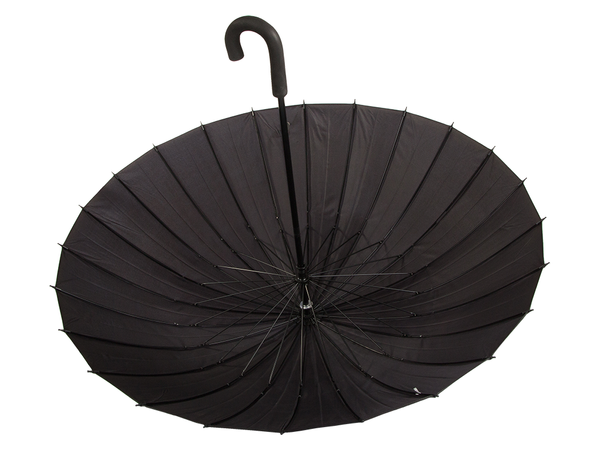 Grand parapluie noir robuste parapluie élégant