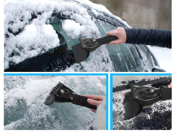 Grattoir de vitre de voiture grattoir de glace plastique givre neige