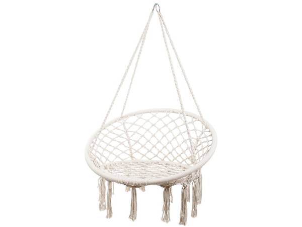 Hamac fauteuil balançoire suspendue balançoire nid de cigogne boho pour le jardin maison