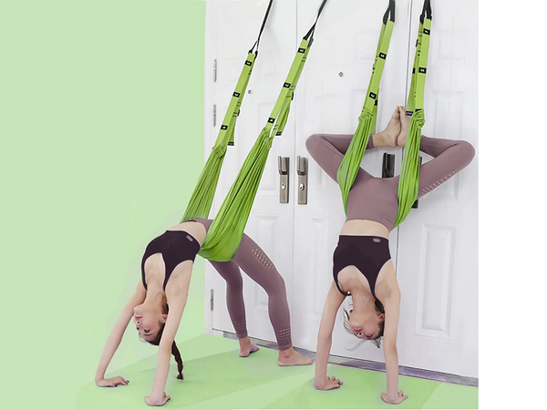 Hamac yoga porte balançoire aerial sling fort