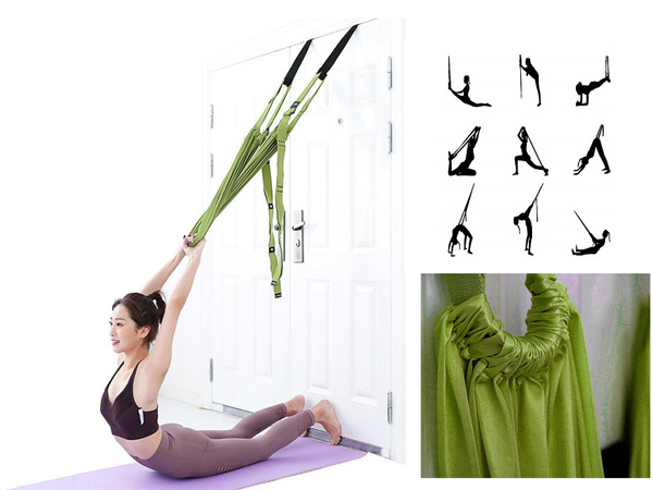 Hamac yoga porte balançoire aerial sling fort