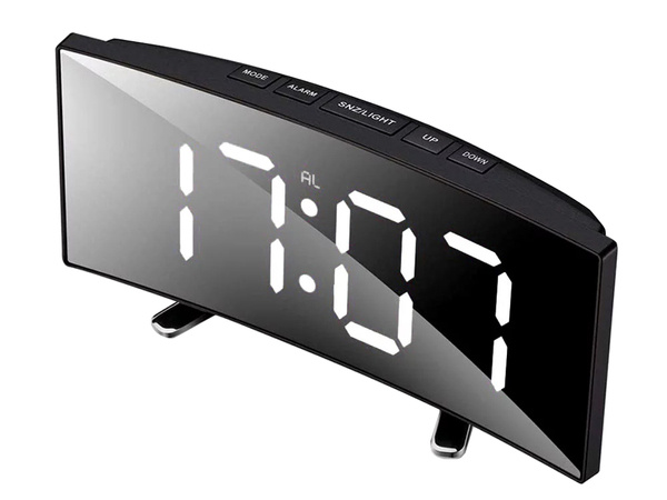 Horloge digitale alarme électronique thermomètre led