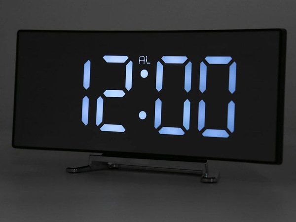 Horloge digitale alarme électronique thermomètre led