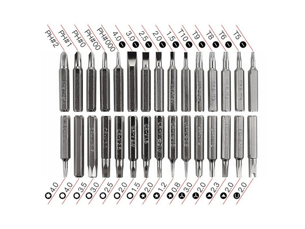 Jeu de torx de précision 32in1