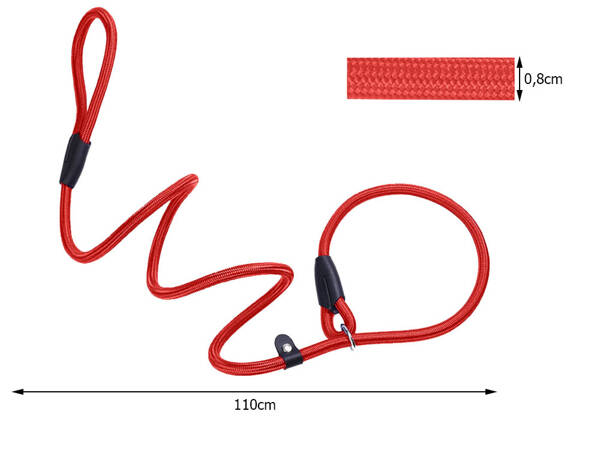 Laisse comportementale pour chiens collier à corde