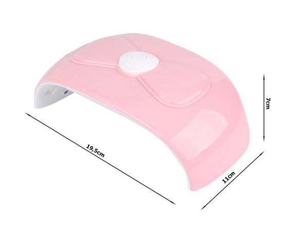 Lampe à ongles uv 18 led 54w hybrides gels dual