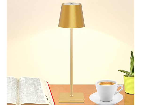 Lampe de nuit de table lampe tactile à 3 niveaux sans fil usb