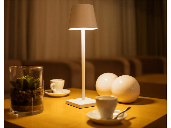 Lampe de nuit de table lampe tactile à 3 niveaux sans fil usb