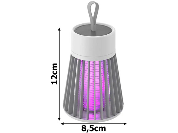 Lampe insecticide uv pour moustiques mouches piège a insectes electrique efficace