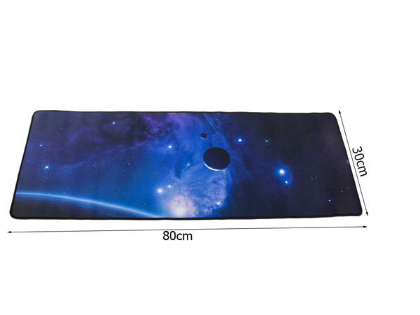 Large tapis de souris de bureau cosmos stars inside the world 80x30