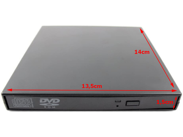 Lecteur cd-r/dvd-rom/rw enregistreur externe usb