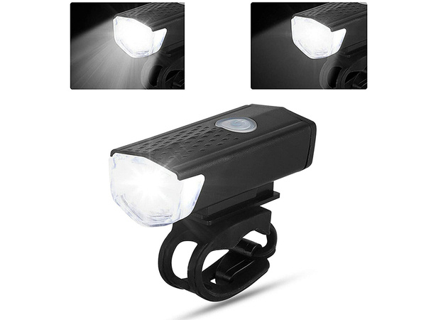 Led set rear front usb bike light