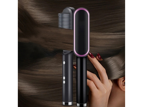 Lisseur de cheveux brosse à lisser