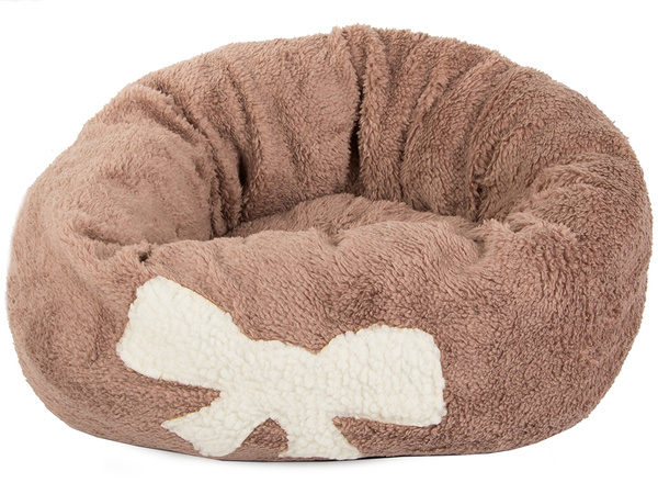 Lit de chien pelucheux lit de chat coussin doux lit de canapé 35cm