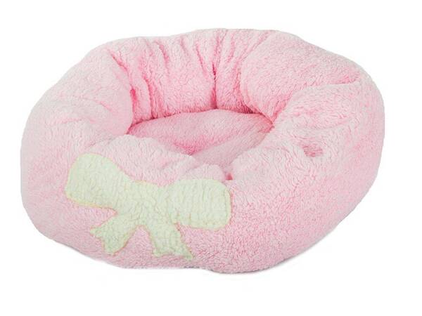 Lit de chien pelucheux lit de chat coussin doux lit de canapé 35cm