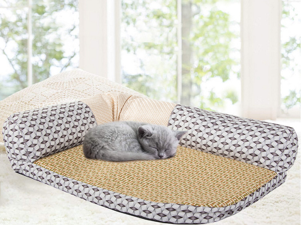 Lit pour chat matelas de couchage griffoir s