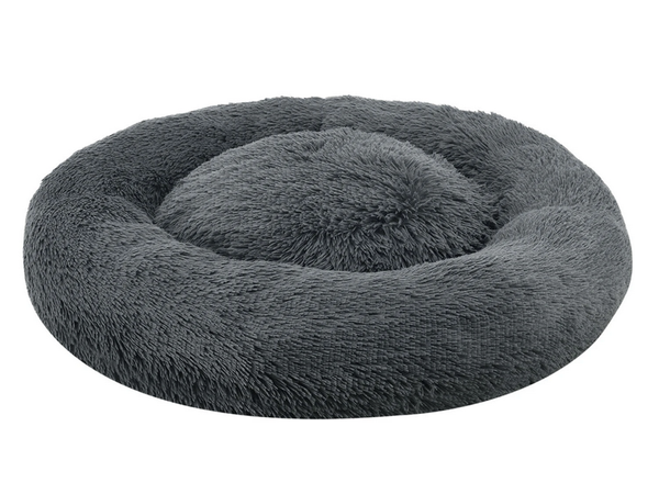 Lit pour chien pelucheux lit pour chat coussin doux lit pour canapé 80cm