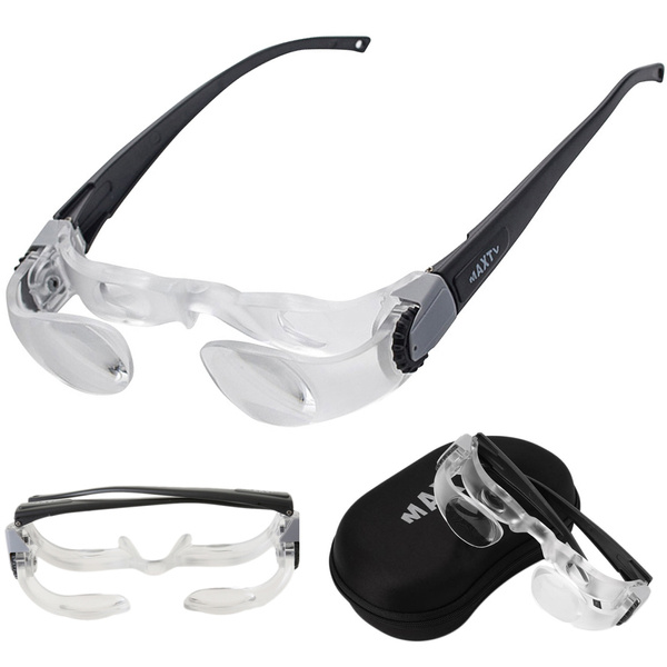 Loupe lunettes zoom pour la lecture vision plus