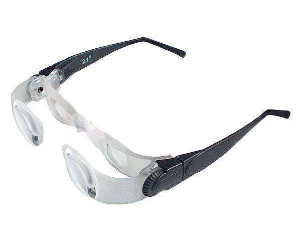 Loupe lunettes zoom pour la lecture vision plus