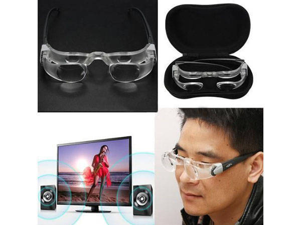 Loupe lunettes zoom pour la lecture vision plus