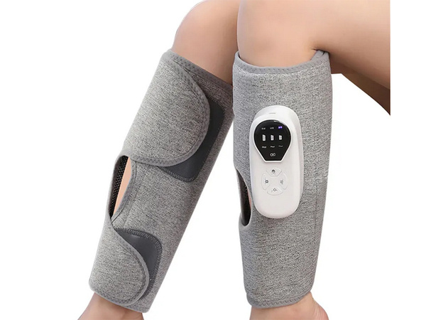 Masseur de jambe chauffant avec compression pour les mollets