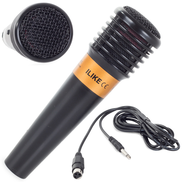 Microphone dynamique filaire professionnel pour karaoké