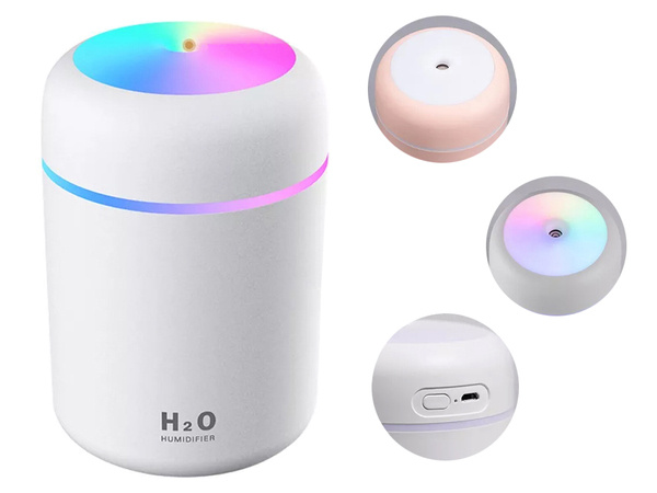 Mini humidificateur d'air diffuseur d'aromatherapie brume usb rgb