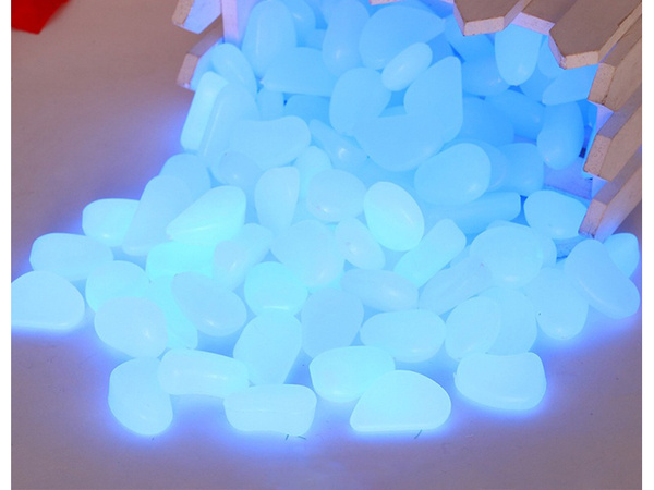 Pierres d'éclairage fluorescentes 100 pcs