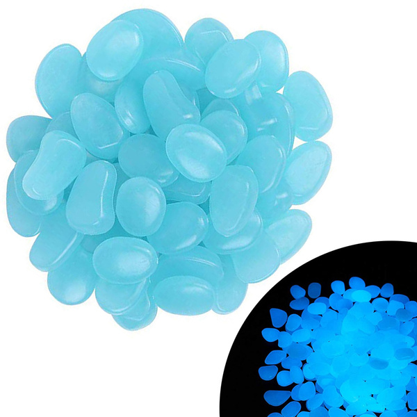 Pierres d'éclairage fluorescentes 100 pcs