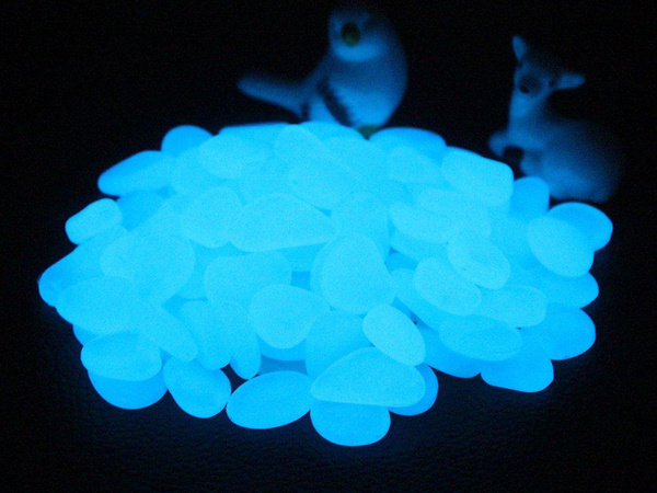 Pierres d'éclairage fluorescentes 100 pcs