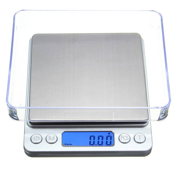 Poids de cuisine 2000g 2kg lcd digital 0.1