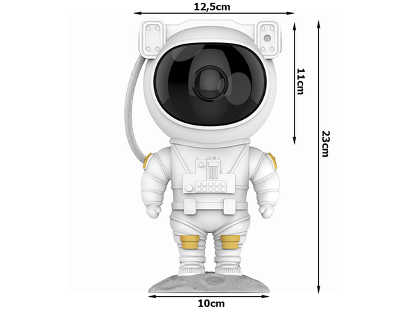 Projecteur d'etoiles astronaute lumiere de nuit laser projecteur ciel led telecommande