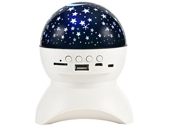 Projecteur d'etoiles lampe de nuit enceinte led bluetooth projecteur usb