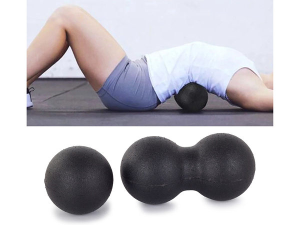 Rouleau d'exercice balle de massage + double