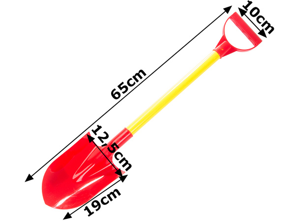 SANDSPEAKER SNOWSPEAKER PLASTIC SHOVEL 65cm