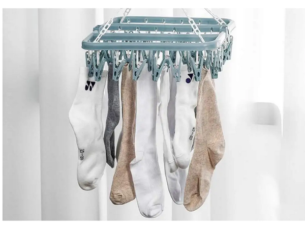 Sock dryer support de suspension pour sous-vêtements 32x clips set