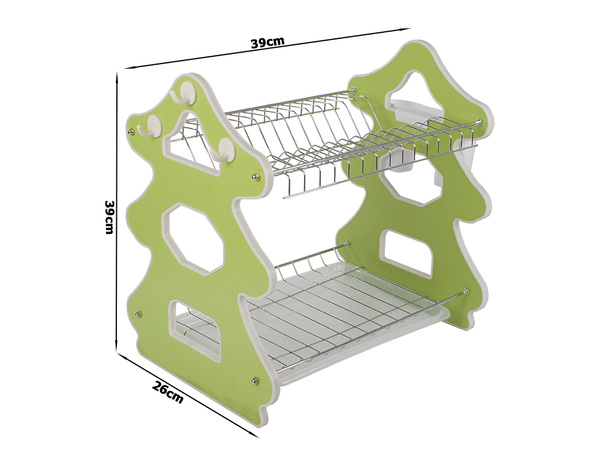 Support de séchage pour lave-vaisselle à deux étages