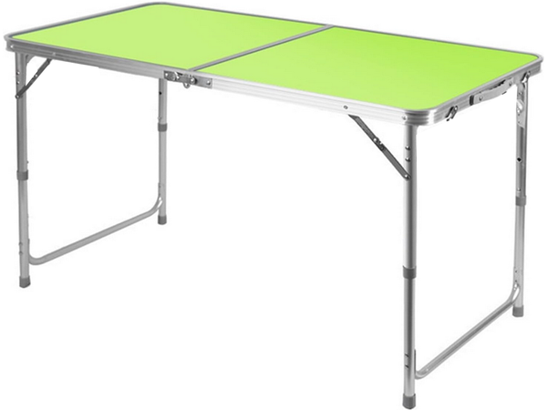 Table de tourisme table de camping pliante grande 4 chaises valise