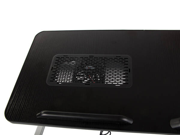 Table pour ordinateur portable table pliante ventilateur de refroidissement