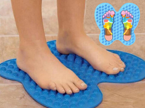 Tapis de massage pour les pieds masseur de pieds acupressure