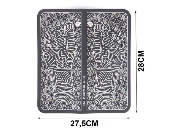 Tapis de pieds ems electrostimulateur masseur musculaire